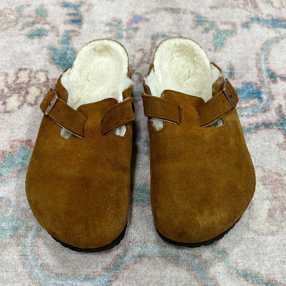 Birkenstock Fuzzy Clogs